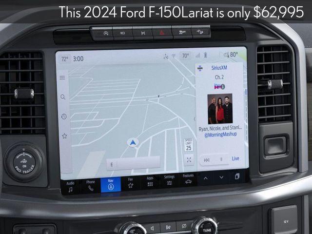 new 2024 Ford F-150 car, priced at $62,995