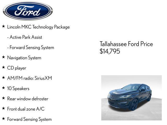 used 2017 Lincoln MKC car, priced at $12,541
