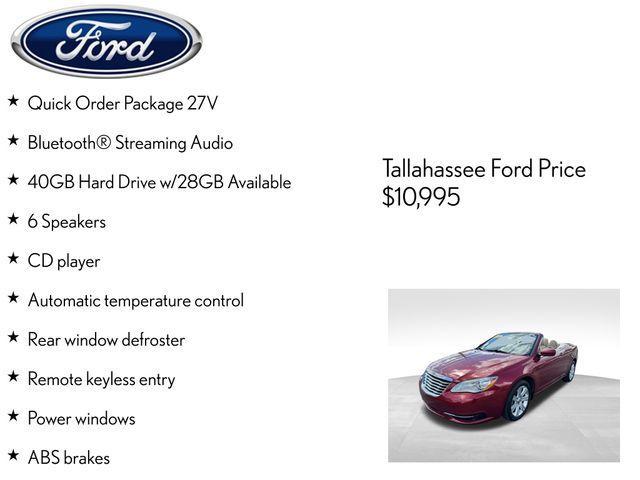 used 2014 Chrysler 200 car, priced at $7,979
