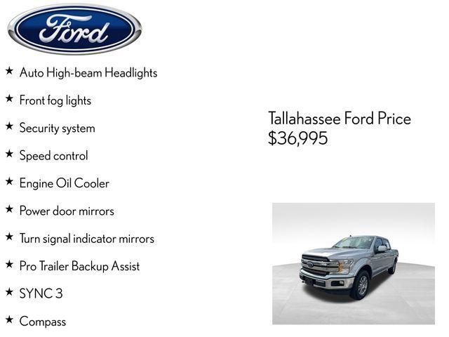 used 2020 Ford F-150 car, priced at $33,752