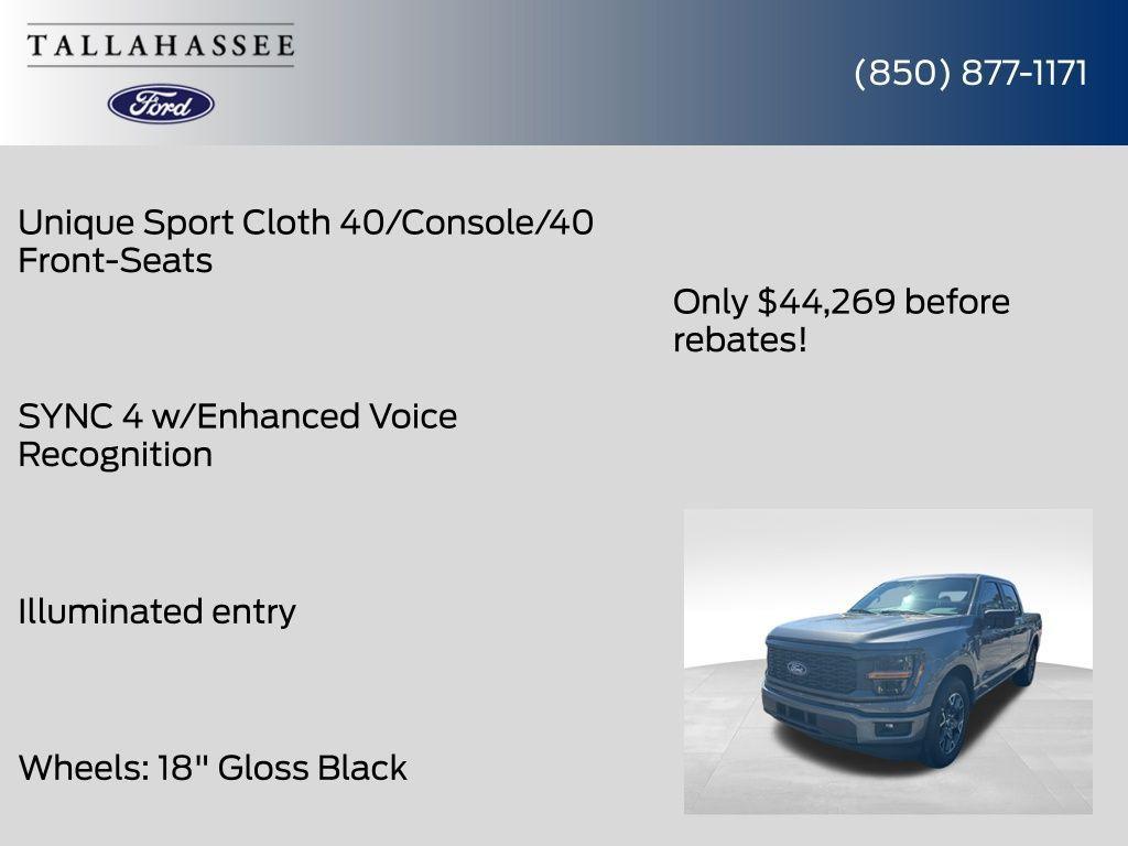 new 2025 Ford F-150 car, priced at $43,269