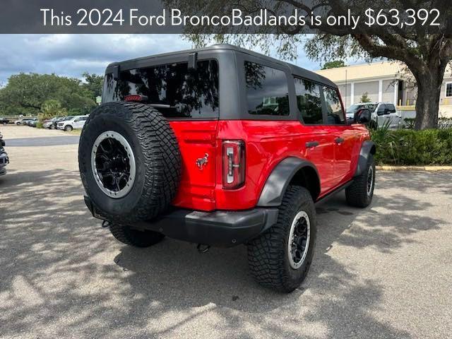 new 2024 Ford Bronco car, priced at $63,392