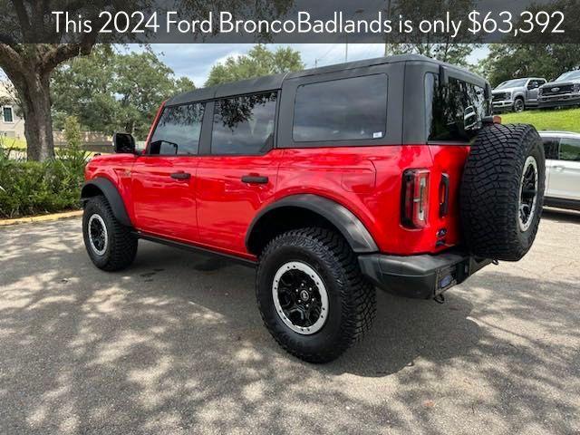 new 2024 Ford Bronco car, priced at $63,392