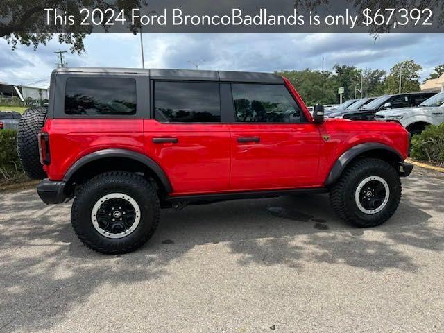 new 2024 Ford Bronco car, priced at $63,392