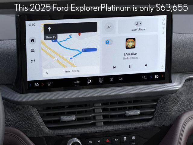 new 2025 Ford Explorer car, priced at $62,405