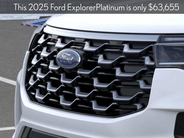 new 2025 Ford Explorer car, priced at $62,405