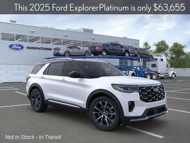 new 2025 Ford Explorer car, priced at $62,405