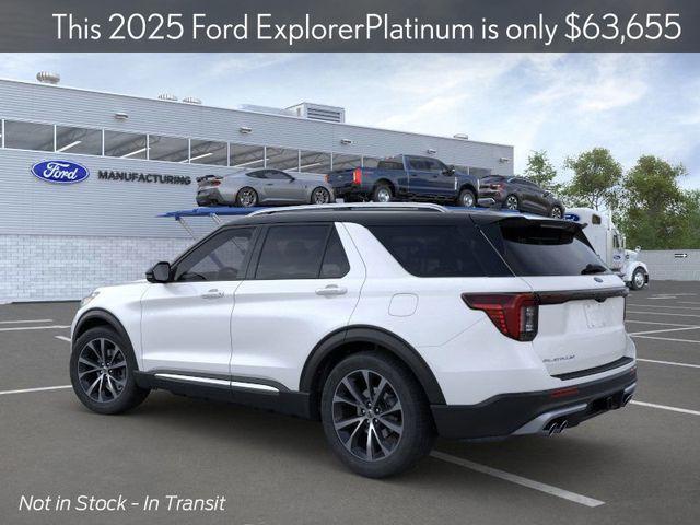 new 2025 Ford Explorer car, priced at $62,405