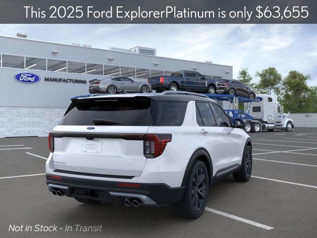 new 2025 Ford Explorer car, priced at $62,405