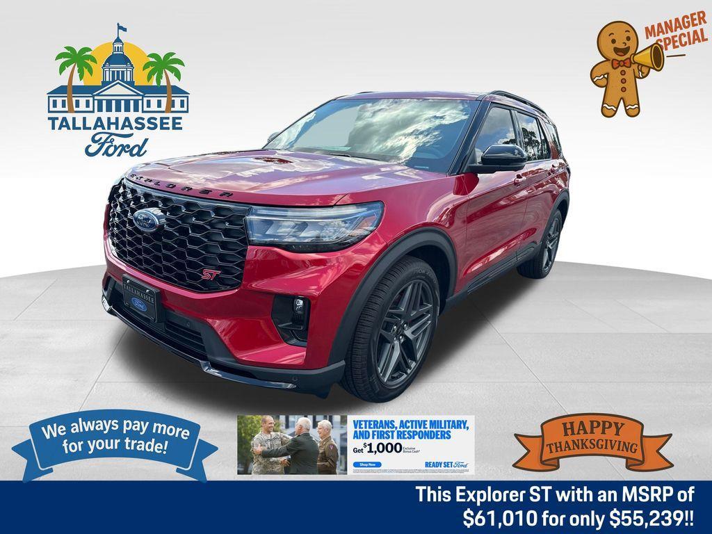 new 2025 Ford Explorer car, priced at $55,239