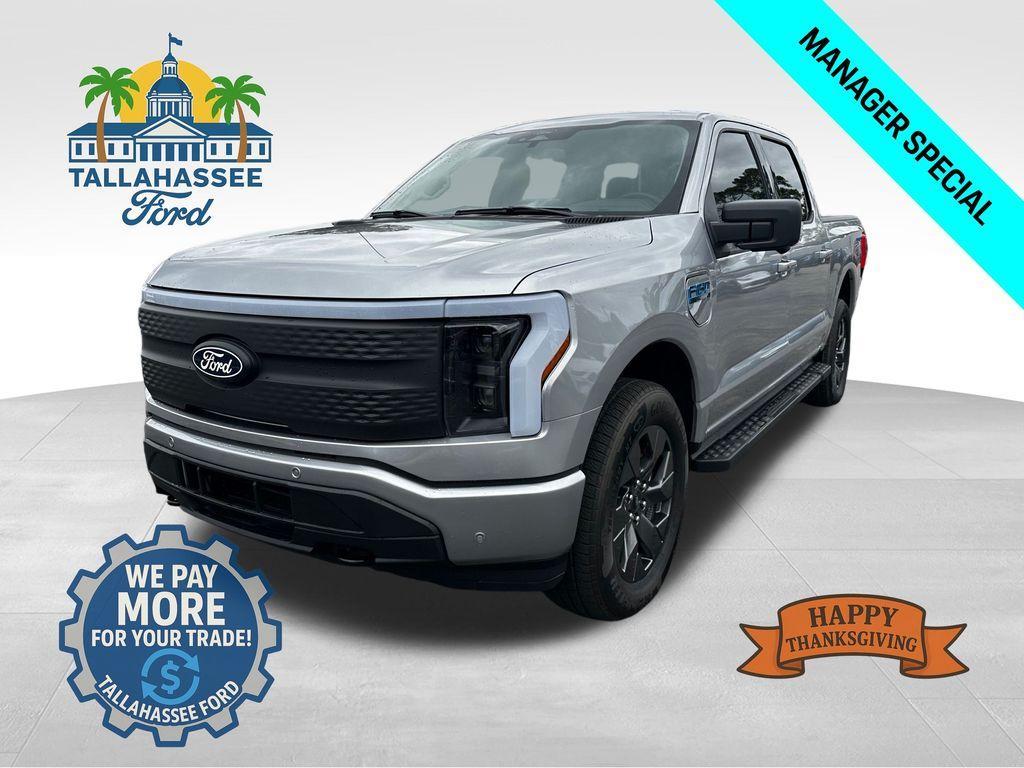 new 2024 Ford F-150 Lightning car, priced at $59,996