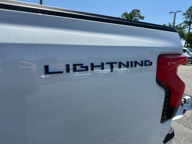 new 2025 Ford F-150 Lightning car, priced at $84,355