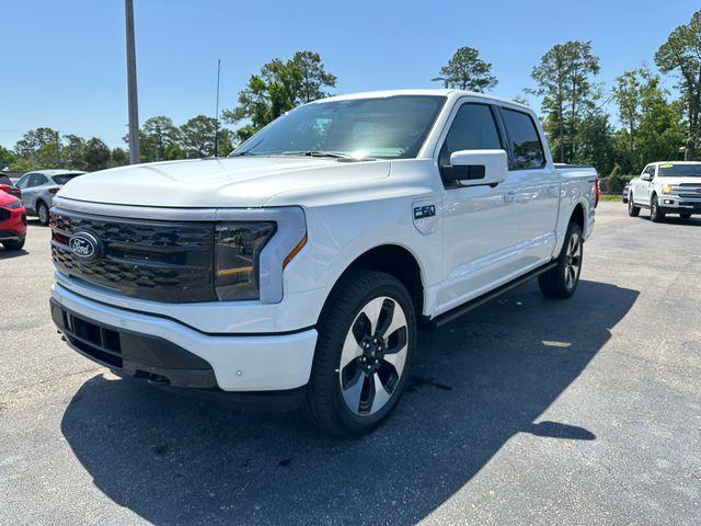 new 2025 Ford F-150 Lightning car, priced at $84,355