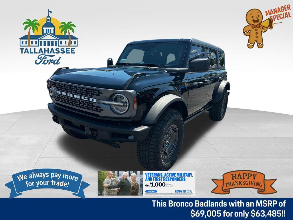 new 2025 Ford Bronco car, priced at $61,485