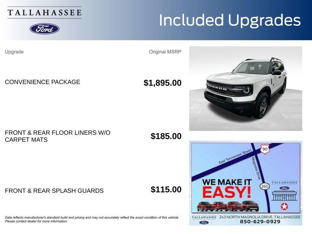 new 2025 Ford Bronco Sport car, priced at $30,514