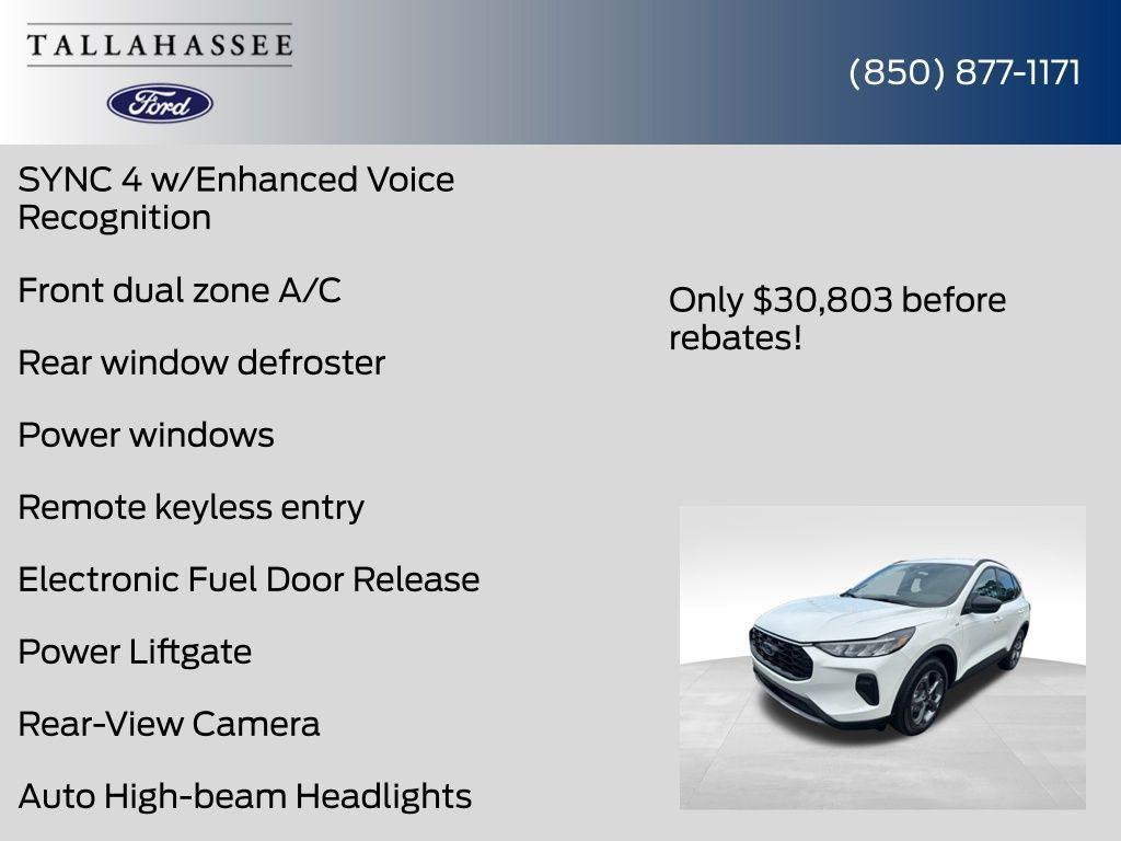 new 2025 Ford Escape car, priced at $27,303