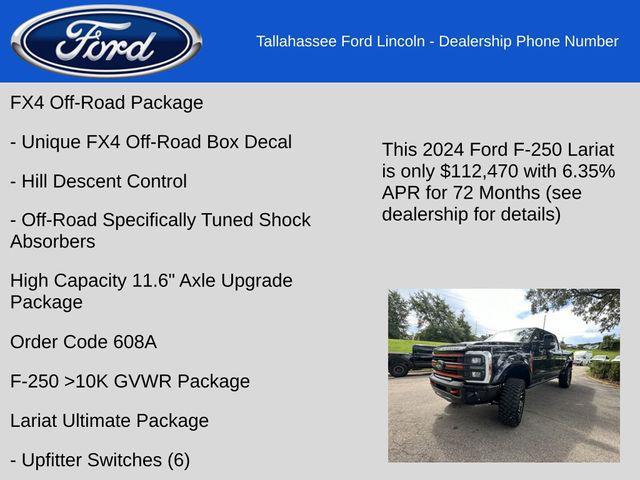 new 2024 Ford F-250 car, priced at $110,495