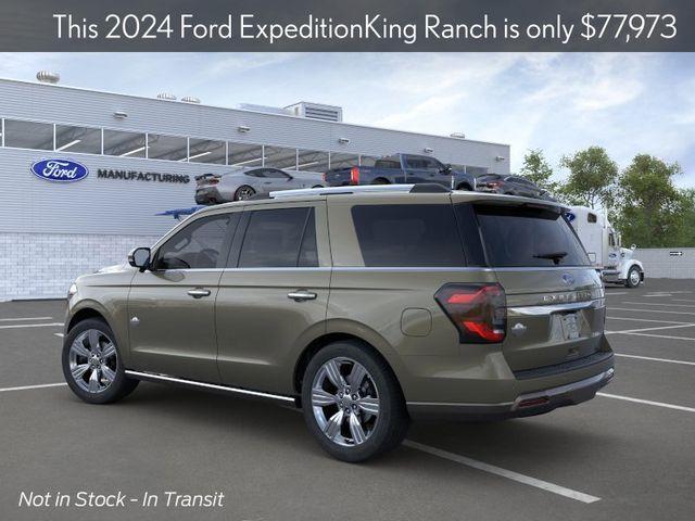 new 2024 Ford Expedition car, priced at $77,973