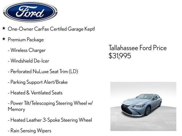 used 2022 Lexus ES 300h car, priced at $25,643