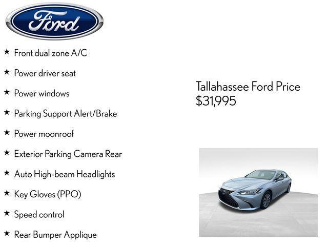 used 2022 Lexus ES 300h car, priced at $25,643