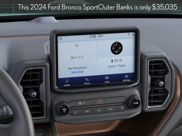 new 2024 Ford Bronco Sport car, priced at $35,035