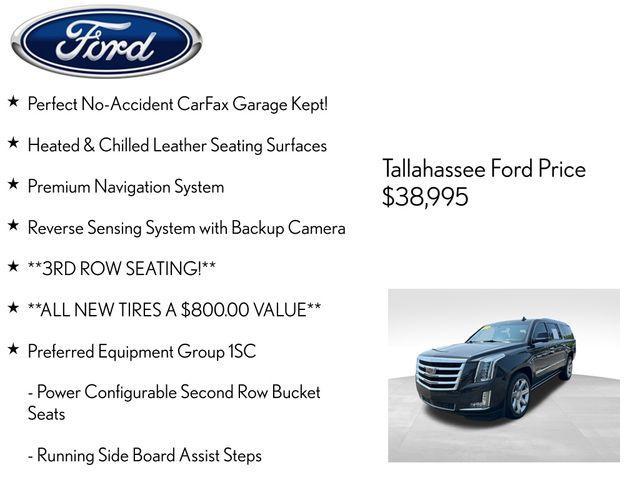 used 2019 Cadillac Escalade ESV car, priced at $32,473
