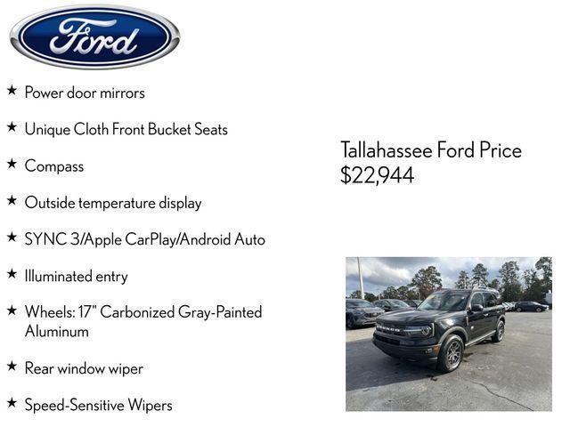 used 2021 Ford Bronco Sport car, priced at $22,944