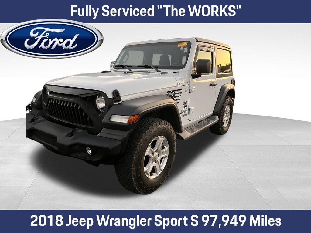 used 2018 Jeep Wrangler car, priced at $19,641
