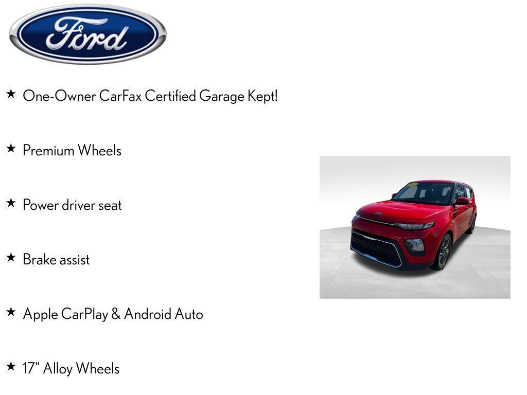 used 2021 Kia Soul car, priced at $10,481