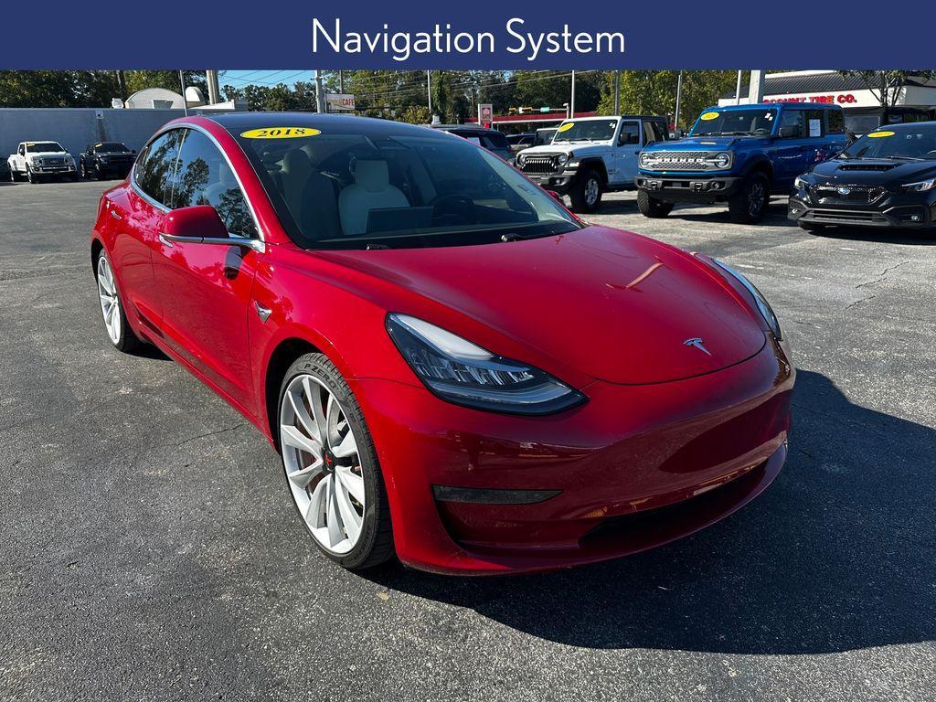 used 2018 Tesla Model 3 car, priced at $21,882