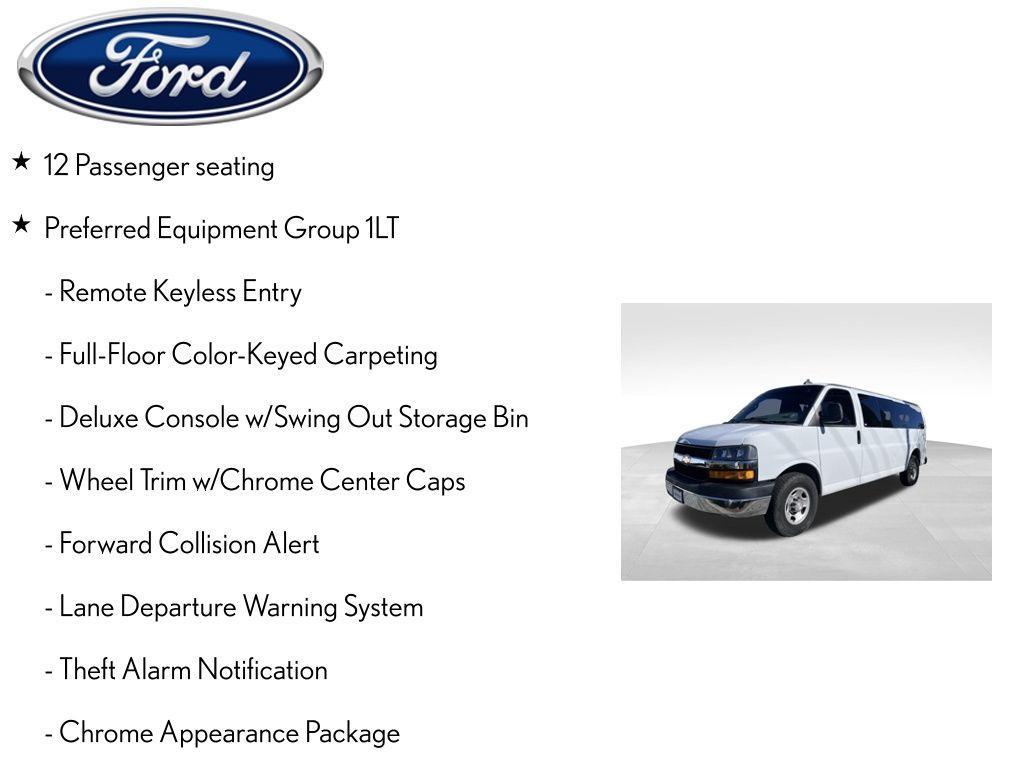 used 2019 Chevrolet Express 3500 car, priced at $20,610
