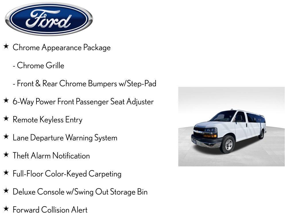 used 2019 Chevrolet Express 3500 car, priced at $20,610