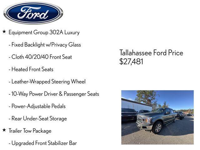 used 2019 Ford F-150 car, priced at $27,481