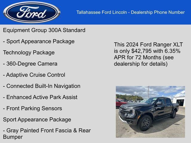 new 2024 Ford Ranger car, priced at $42,795