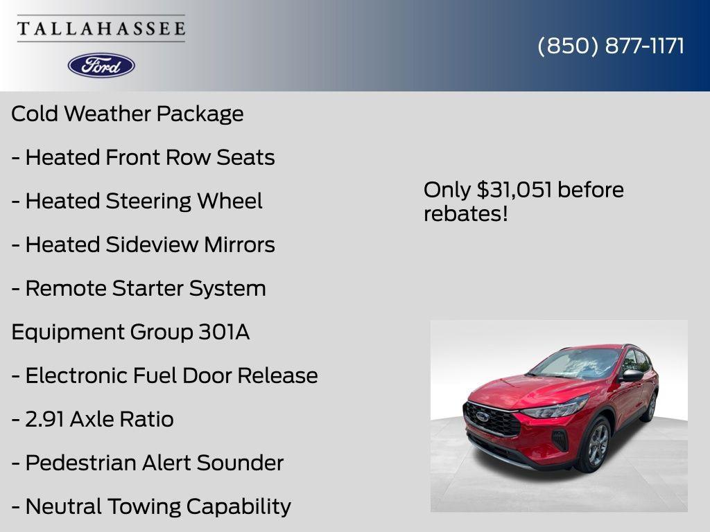 new 2025 Ford Escape car, priced at $27,551