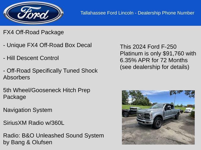 new 2024 Ford F-250 car, priced at $86,295