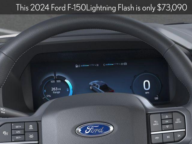 new 2024 Ford F-150 Lightning car, priced at $73,090