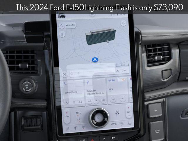 new 2024 Ford F-150 Lightning car, priced at $73,090