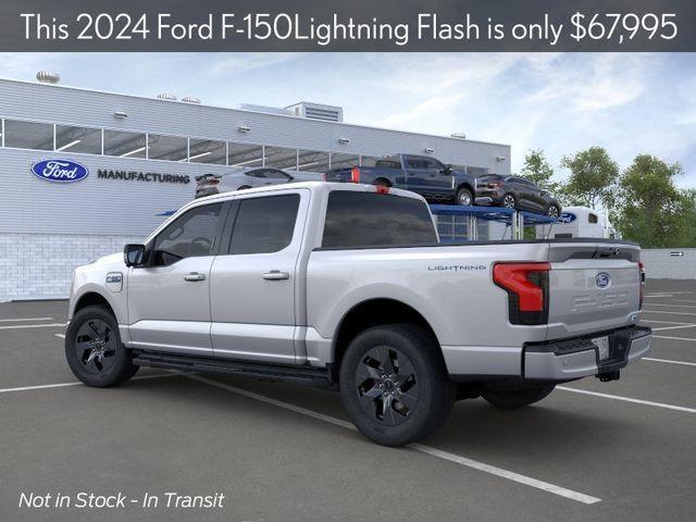 new 2024 Ford F-150 Lightning car, priced at $67,995