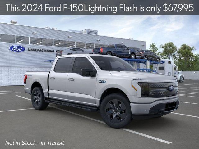 new 2024 Ford F-150 Lightning car, priced at $67,995