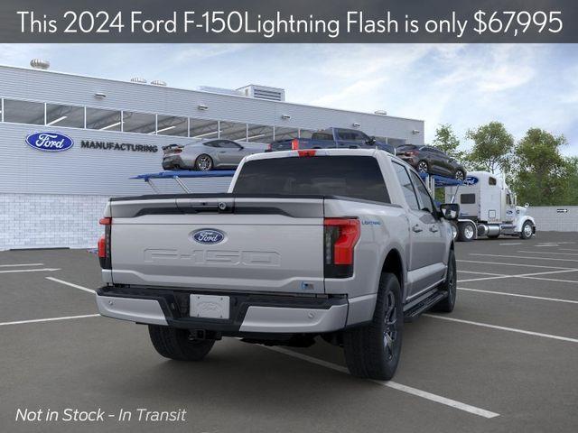 new 2024 Ford F-150 Lightning car, priced at $67,995