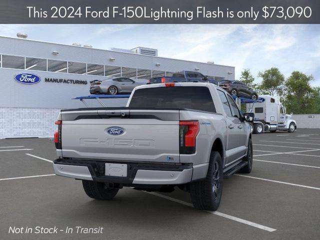 new 2024 Ford F-150 Lightning car, priced at $73,090