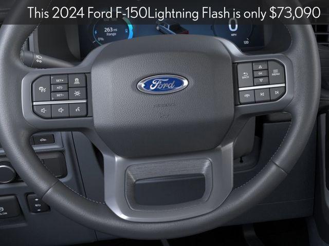 new 2024 Ford F-150 Lightning car, priced at $73,090