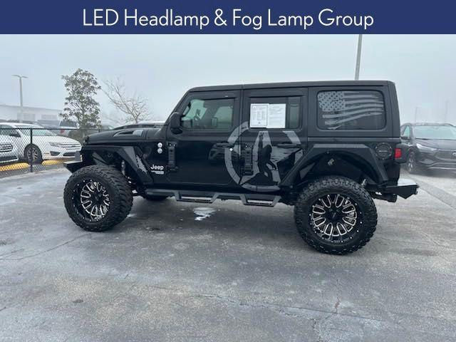 used 2020 Jeep Wrangler Unlimited car, priced at $26,392