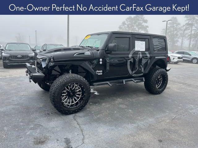 used 2020 Jeep Wrangler Unlimited car, priced at $26,392