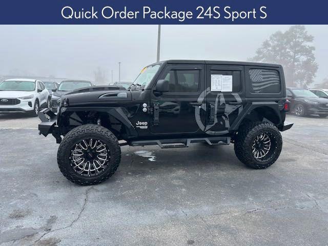 used 2020 Jeep Wrangler Unlimited car, priced at $26,392