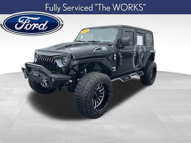 used 2020 Jeep Wrangler Unlimited car, priced at $26,392