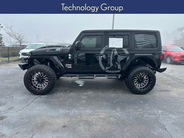 used 2020 Jeep Wrangler Unlimited car, priced at $26,392