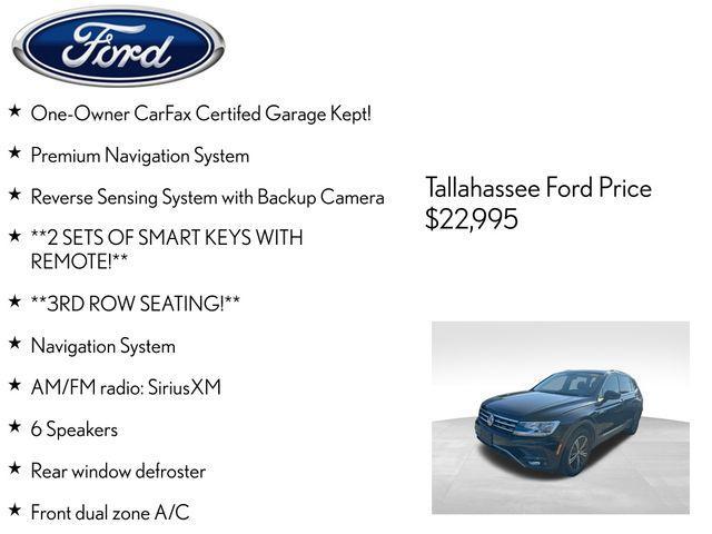 used 2019 Volkswagen Tiguan car, priced at $19,391