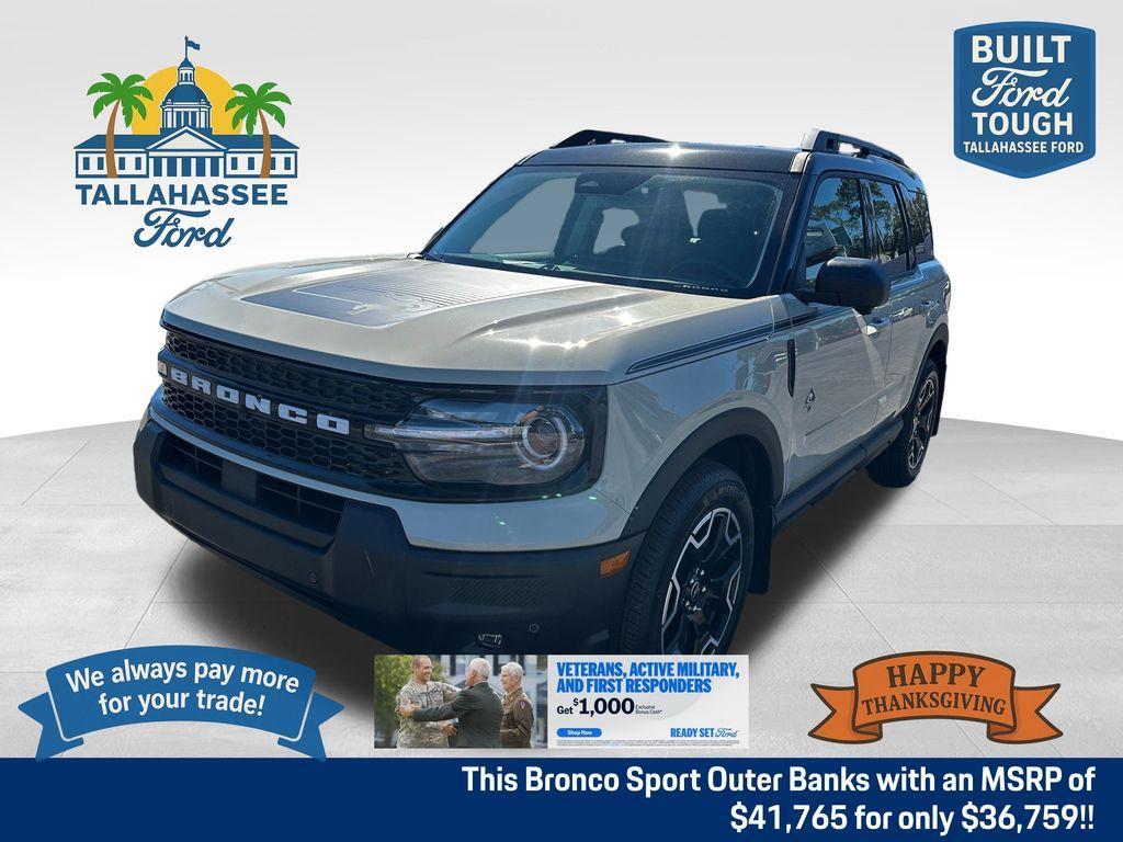 new 2025 Ford Bronco Sport car, priced at $36,759
